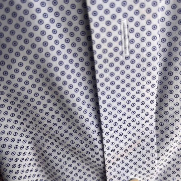 Ted Baker  dress shirt size 16 with contrast inside collar and cuffs - Picture 5 of 5